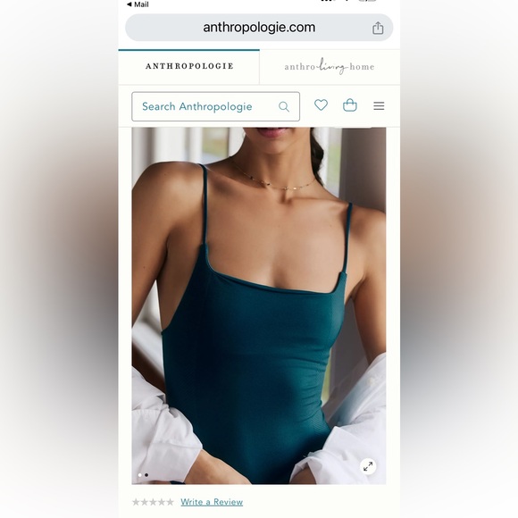 renna square neck bodysuit - Picture 1 of 3